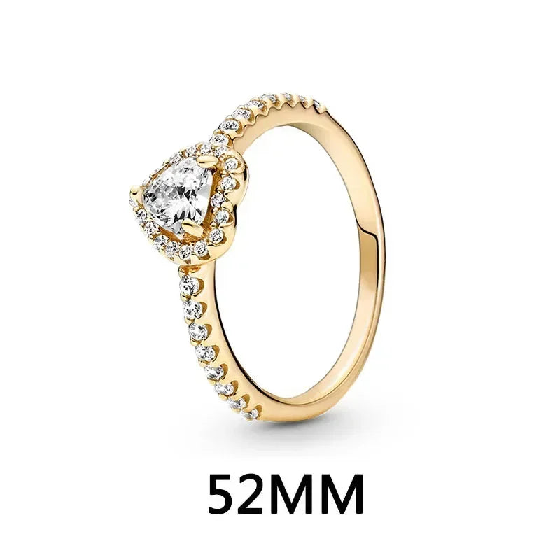 New 925 Sterling Silver Heart Jewelry Set | Pink, Red & Rainbow Earrings, Rings, Necklaces Gift Collection