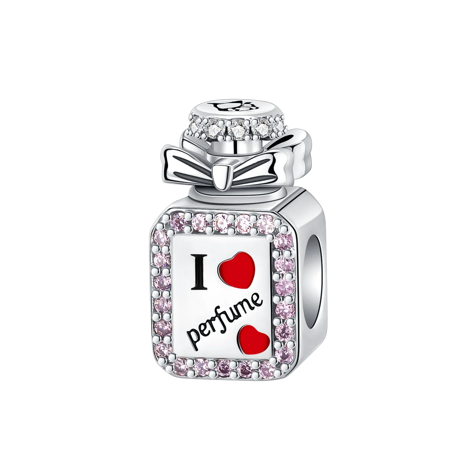 925 Sterling Silver Fashion Life Series Charms – High Heels, Lipstick, Dress & Perfume Beads Fit Pandora Bracelets DIY