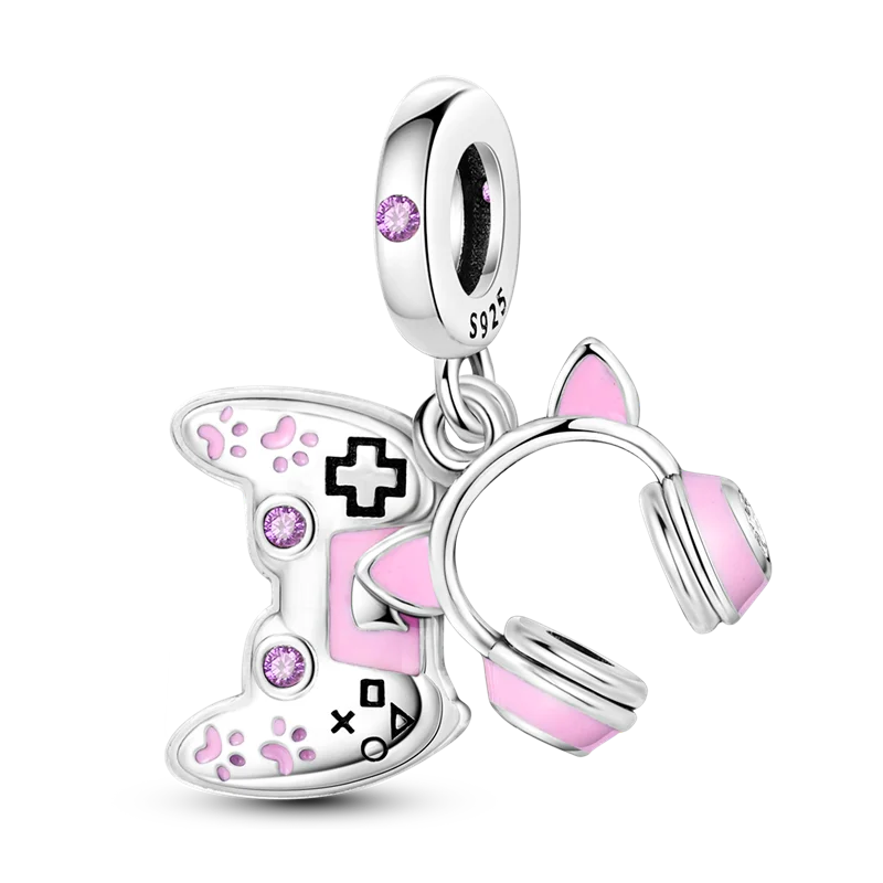 100% 925 Sterling Silver Dinosaur Frog Butterfly Charms Beads | Fit 4mm Bracelets DIY Anniversary Jewelry