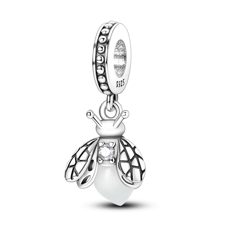 100% 925 Sterling Silver Life Tree & Chili Pepper Charms – Fit Pandora Bracelet, DIY Parent-Child Jewelry Gift