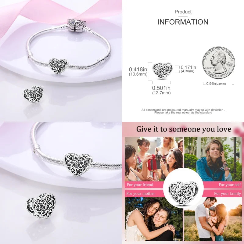 925 Sterling Silver Bee Series Charms | Fit Original Pandora Bracelet – DIY Women’s Jewelry Beads Hot Sale