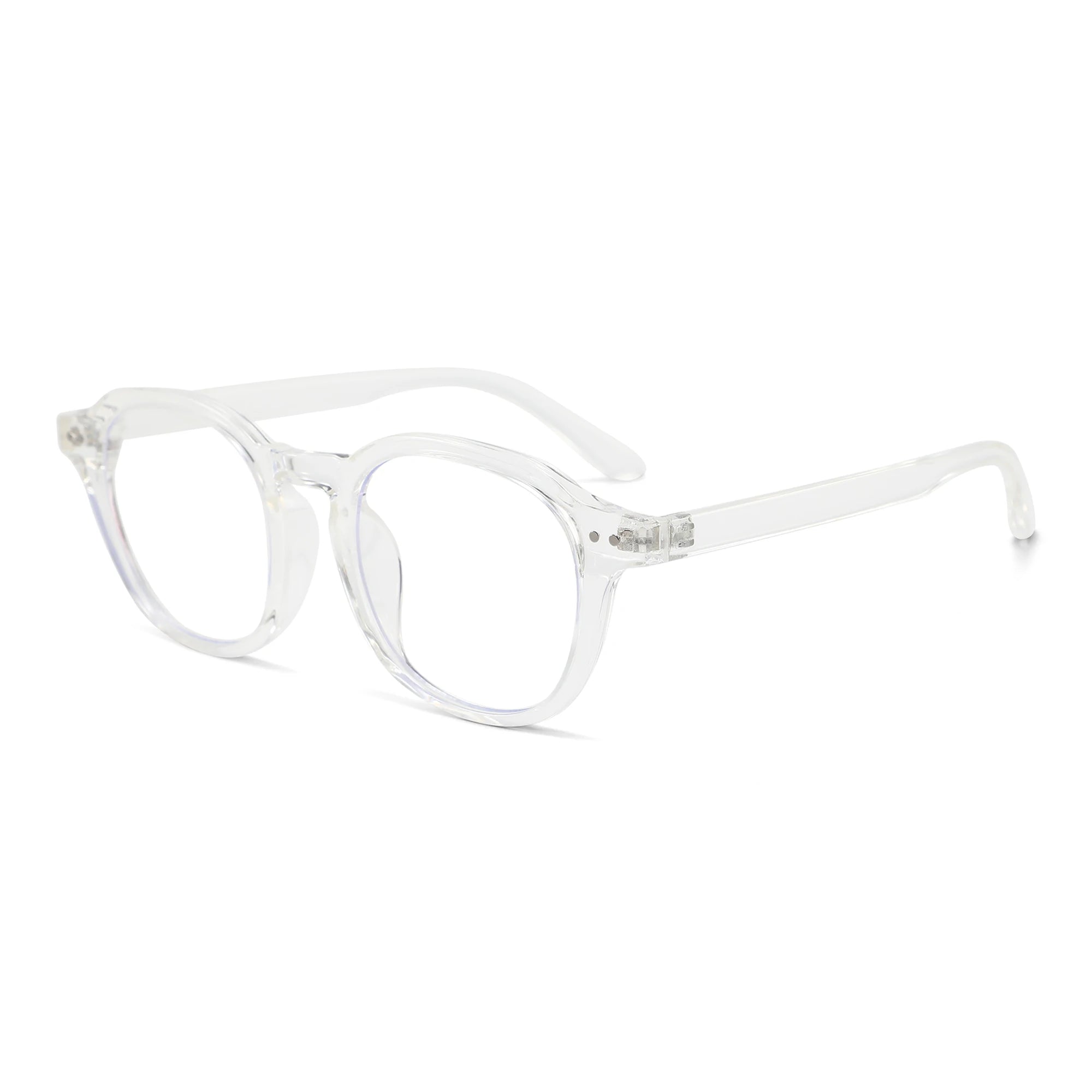 Fashion New Flat Mirror Sunglasses – Women High-End & Men Driving UV400 Metal Square Myopia Glasses