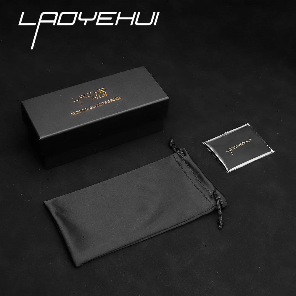 Luxury Cat Eye Myopia Glasses 👓 Tortoiseshell Oversize Anti-Blue Light