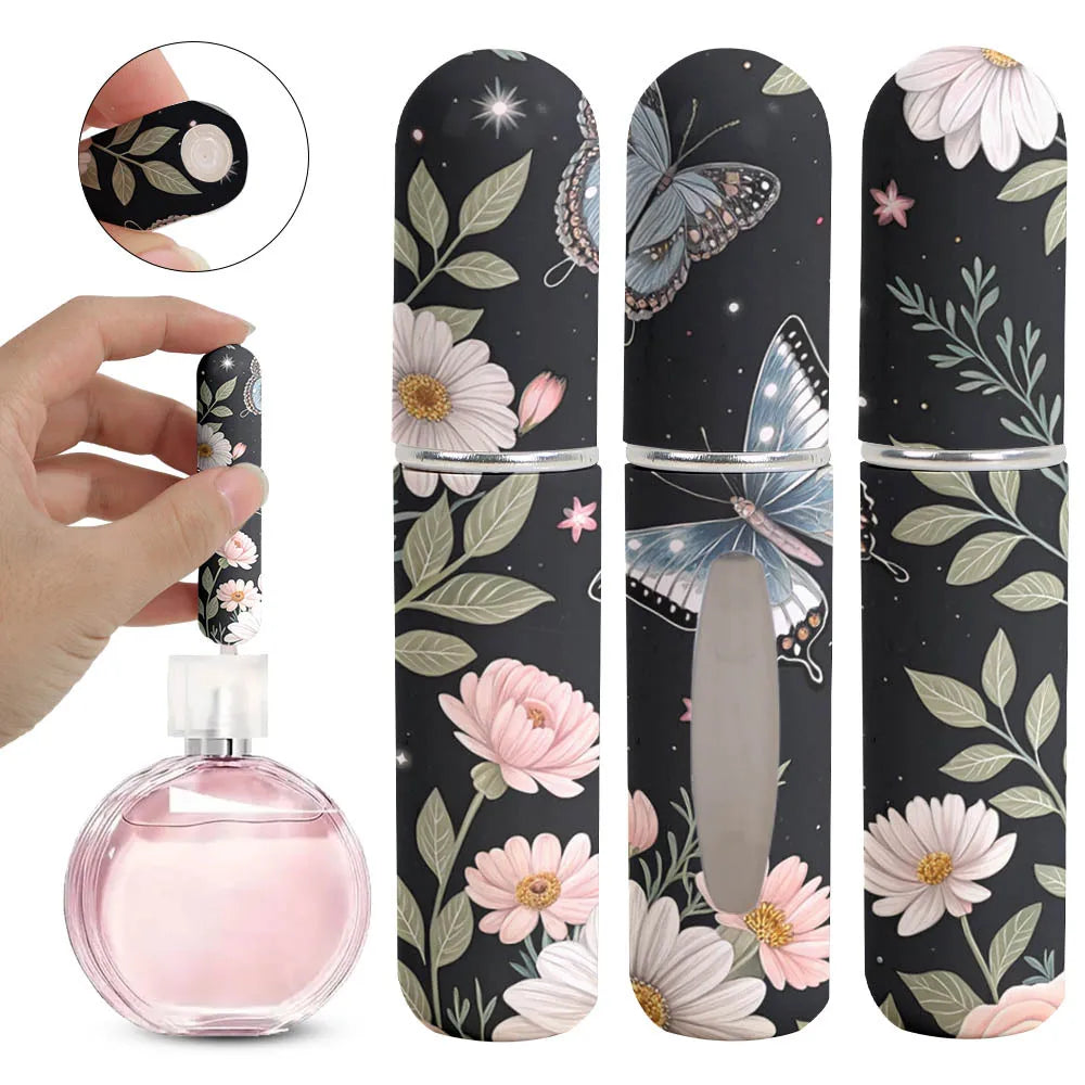 5ML New Mini Perfume Atomizer – Travel Portable Spray Bottle | Cosmetic Pump Dispenser & Fragrance Storage