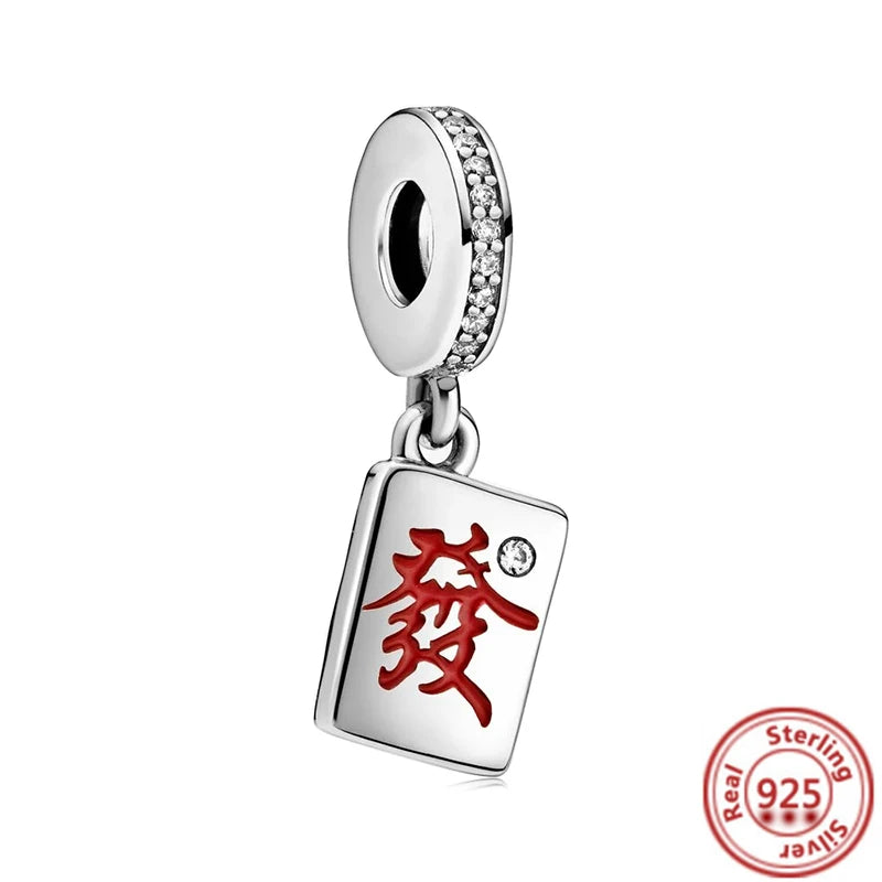 925 Silver Round Chain with Beads, Snowflakes & Hearts for Original Charm Bracelets – DIY Jewelry Accessory