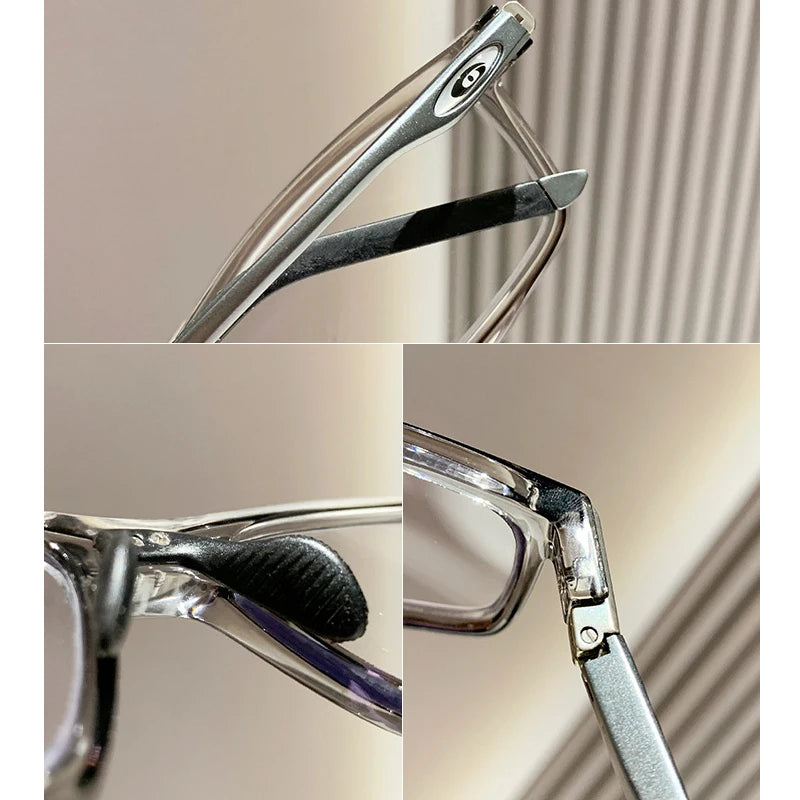 Photochromic Bifocal Reading Glasses for Men & Women – Anti-Blue Light Multifunctional Aluminum Magnesium Sports Eyewear