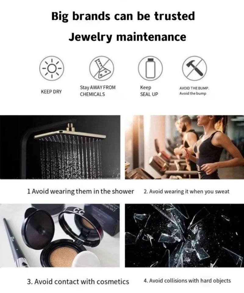 Jkeli 925 Sterling Silver Romantic Love Heart Pendant Necklace | Box Chain Women’s Fashion Wedding Jewelry