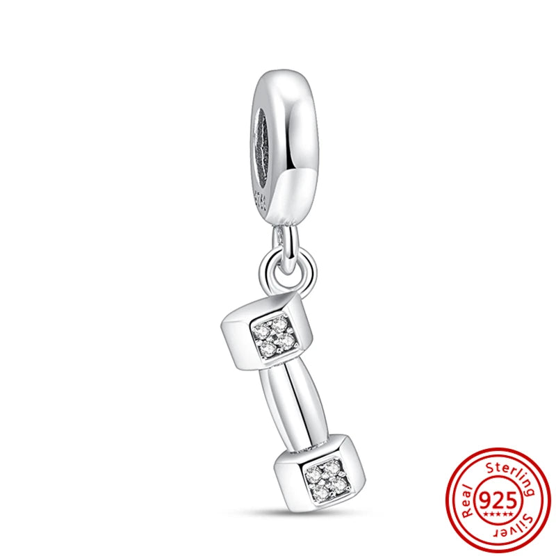 2025 Classic 925 Sterling Silver Aircraft Whistle Gear Charms | Fit Original Bracelet DIY Jewelry Birthday Gift