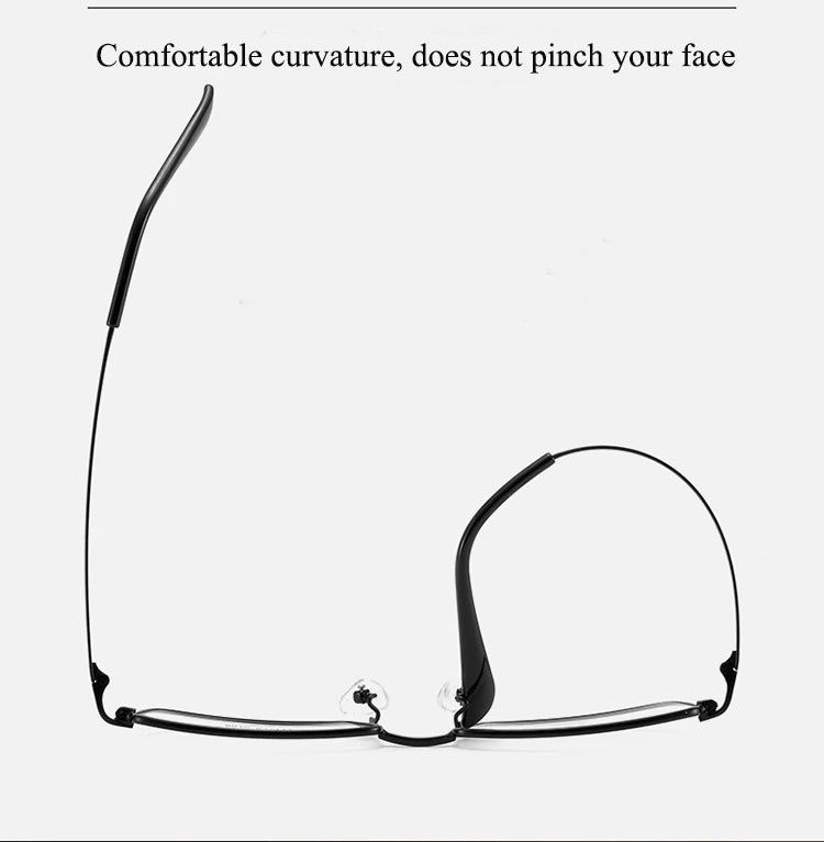 BCLEAR Custom Optical Glasses – Full Rim Classic Square Frame Eyeglasses for Men & Women | Anti-Blue Light Myopia, Presbyopia, Progressive