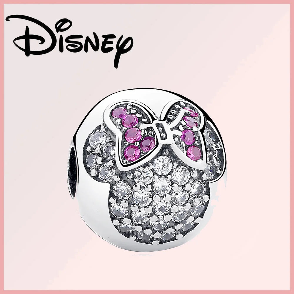 Disney Deadpool Stitch Minnie Winnie 925 Sterling Silver Dangle Charms – Fit Original Bracelet