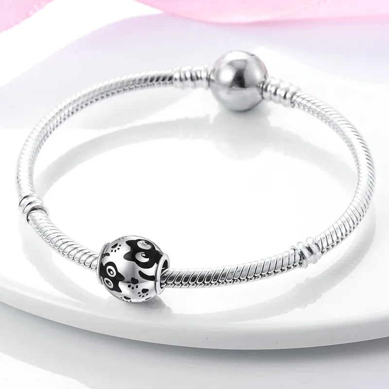 Cat Collection 925 Sterling Silver Charms Bead | Persian Bell & Multifarious Cat Dangle Fit Pandora Bracelet Necklace DIY Jewelry