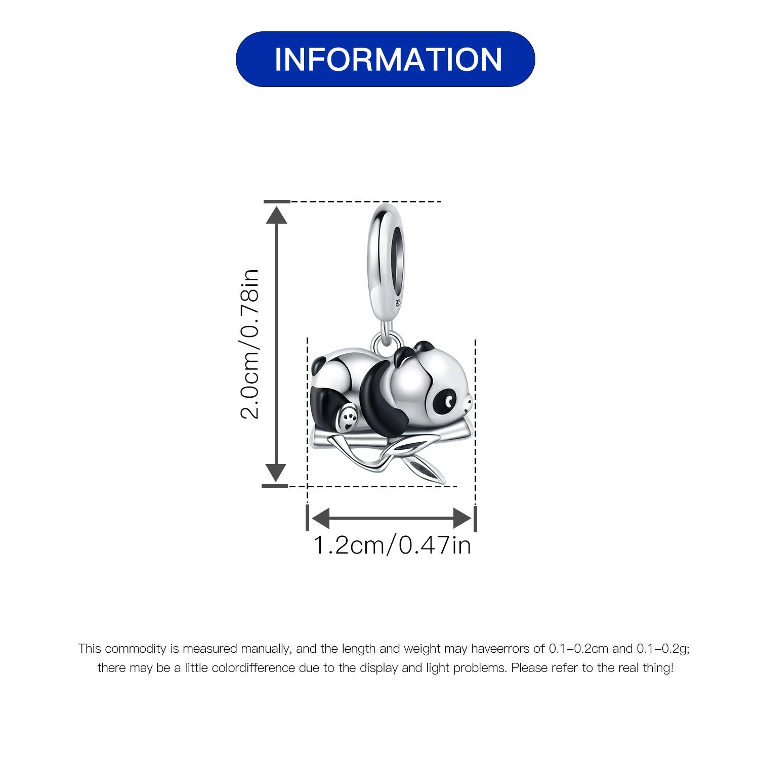 925 Sterling Silver Cute Panda & Penguin Charm Bead | Fun Animal Pendant for Women DIY Bracelet Jewelry Gift