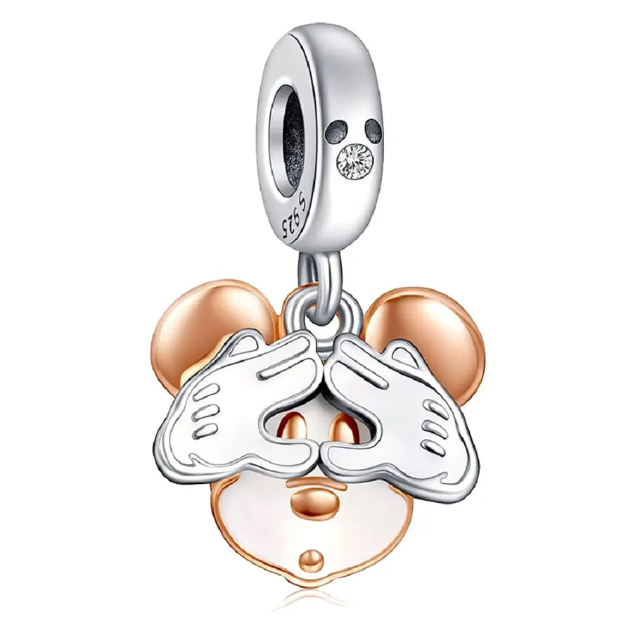 2025 925 Sterling Silver Lucky Ladybug Key Pendant Charm Bead | Fits Original Bracelet DIY Jewelry Making