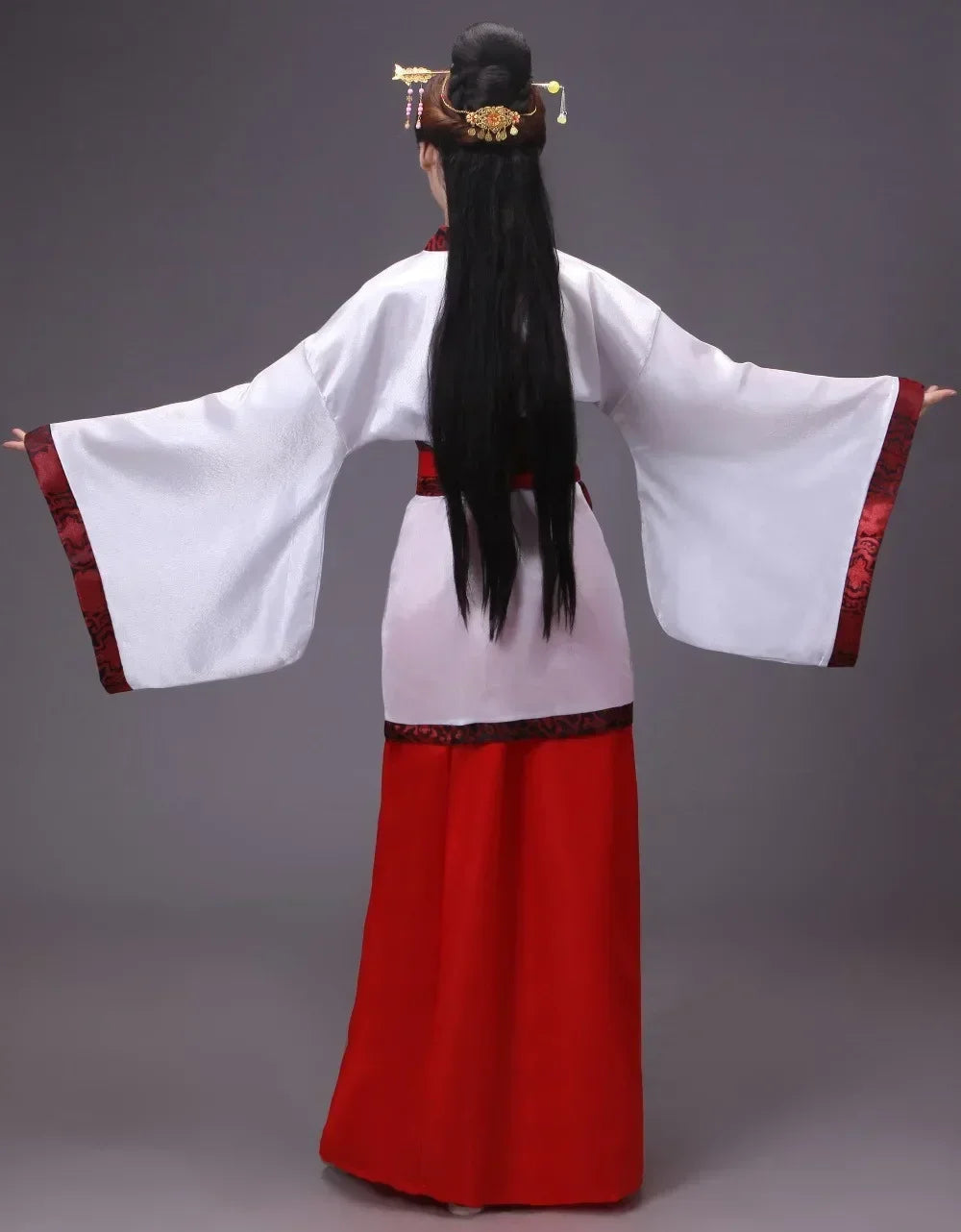 Vintage Women’s Top & Skirt 2-Piece Set – Princess Hanfu Costume Cosplay Elegant Traditional Chinese Clothing 👘✨