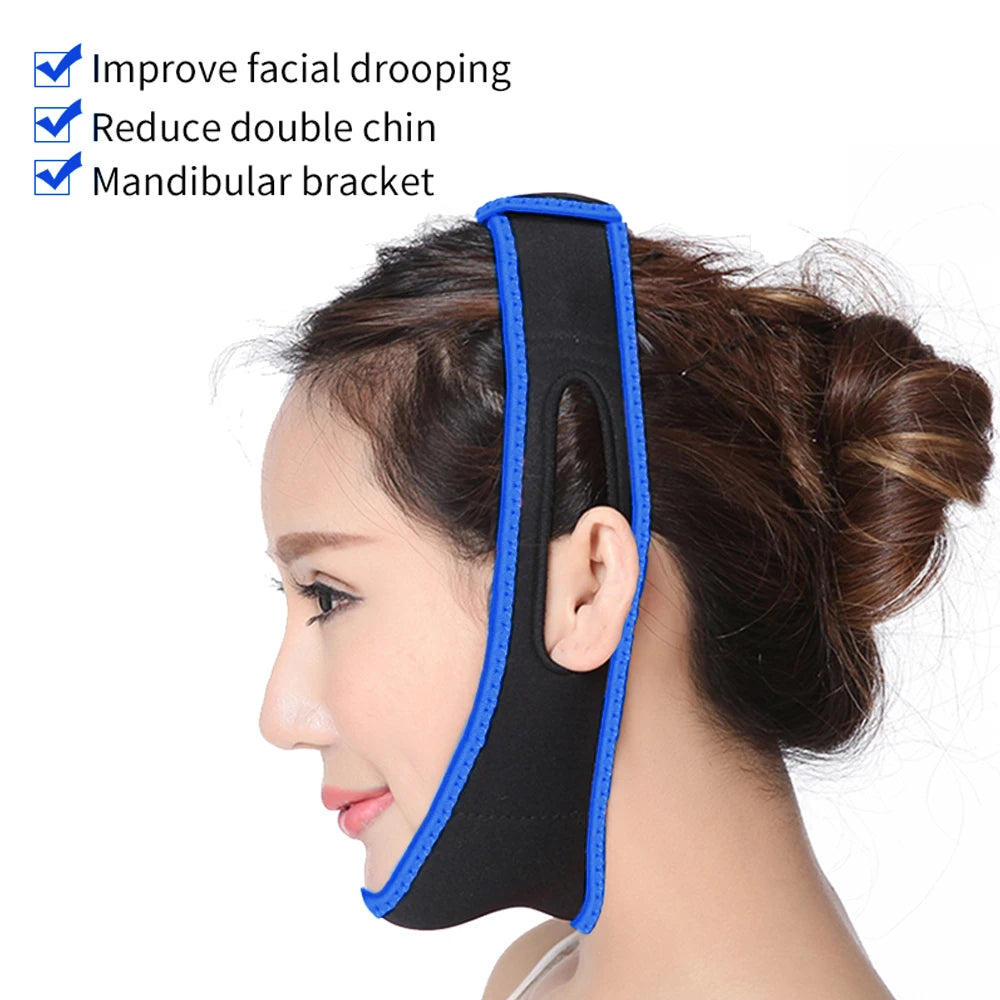 Chin & Cheek Lift Up Belt – Reusable V Line Face Slimming Bandage for Women