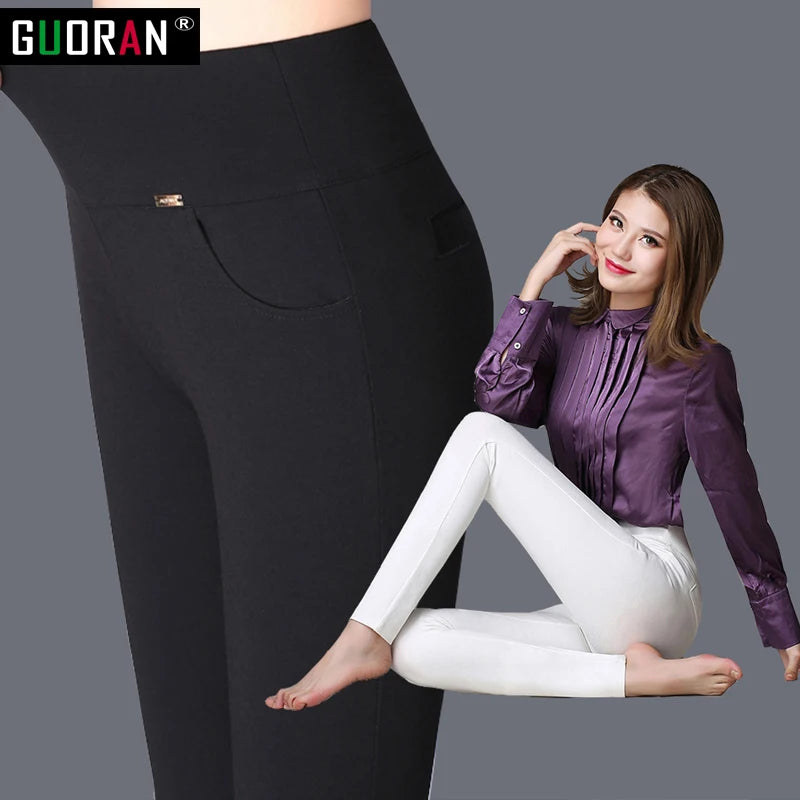 2022 Winter Women Pencil Pants – Candy Color High Elastic Skinny Leggings | Female Trousers S-6XL