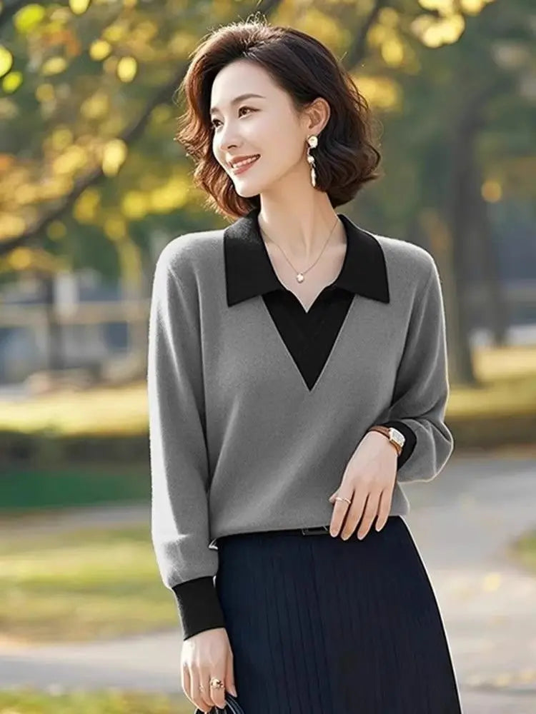 Women’s Thin Knit Cardigan Sweater | Autumn Casual Outerwear & Streetwear Jacket