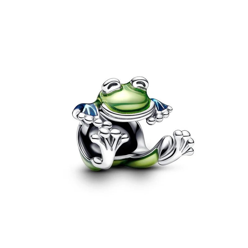 925 Sterling Silver Hollow Elephant & Sloth Charms | Fit Original Bracelet Necklace Women Luxury DIY Jewelry