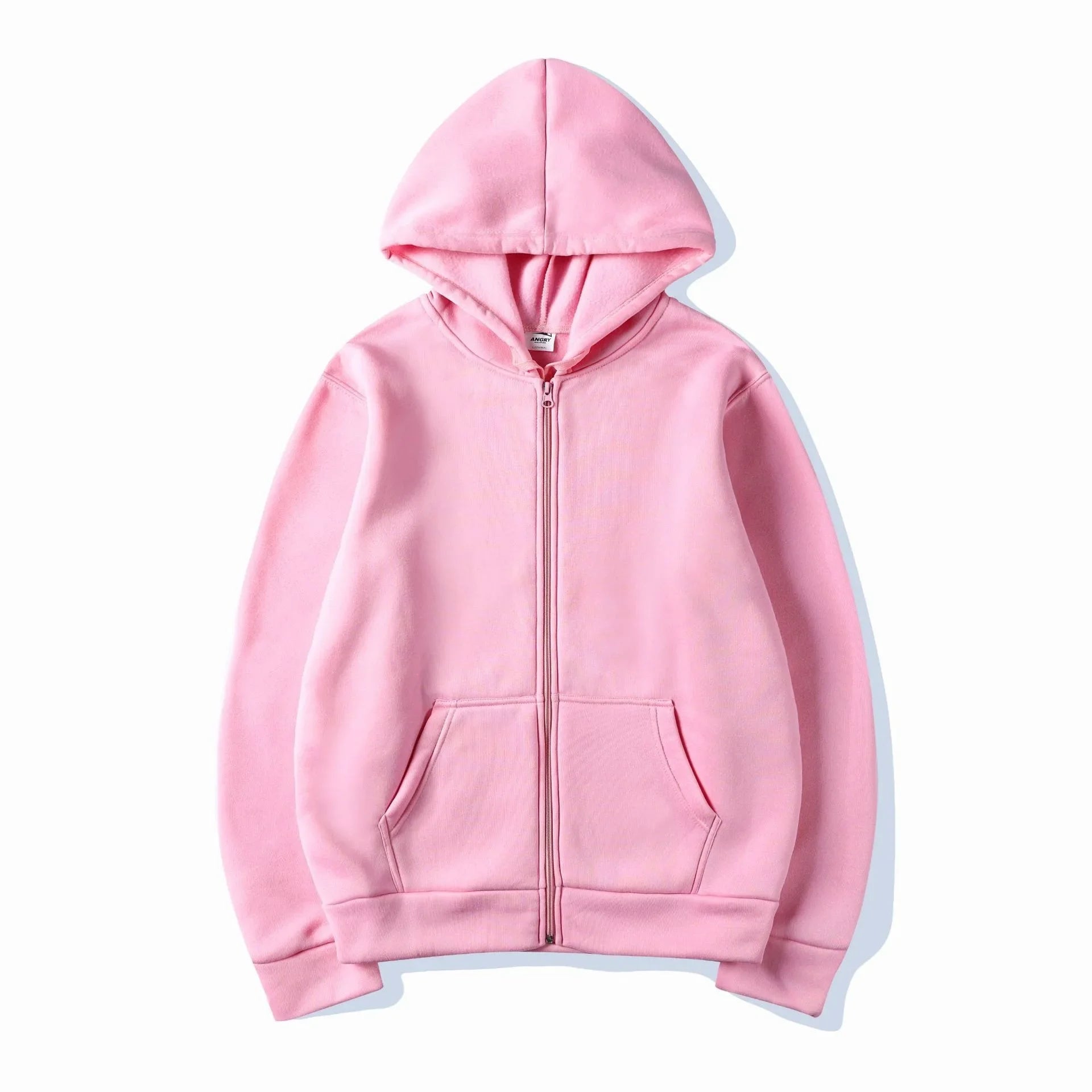 2025 Women’s Fleece Zip-Up Hoodie | Classic Running Sports Sweatshirt Jacket | Y2K Hip Hop Streetwear Fashion