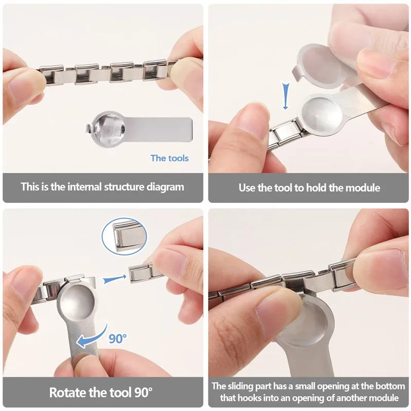 2025 Original Y2K Colorful Cute Cartoon Cats Dogs Italian Charm Links Fit 9mm Stainless Steel Bracelet Men Women DIY Making Gift