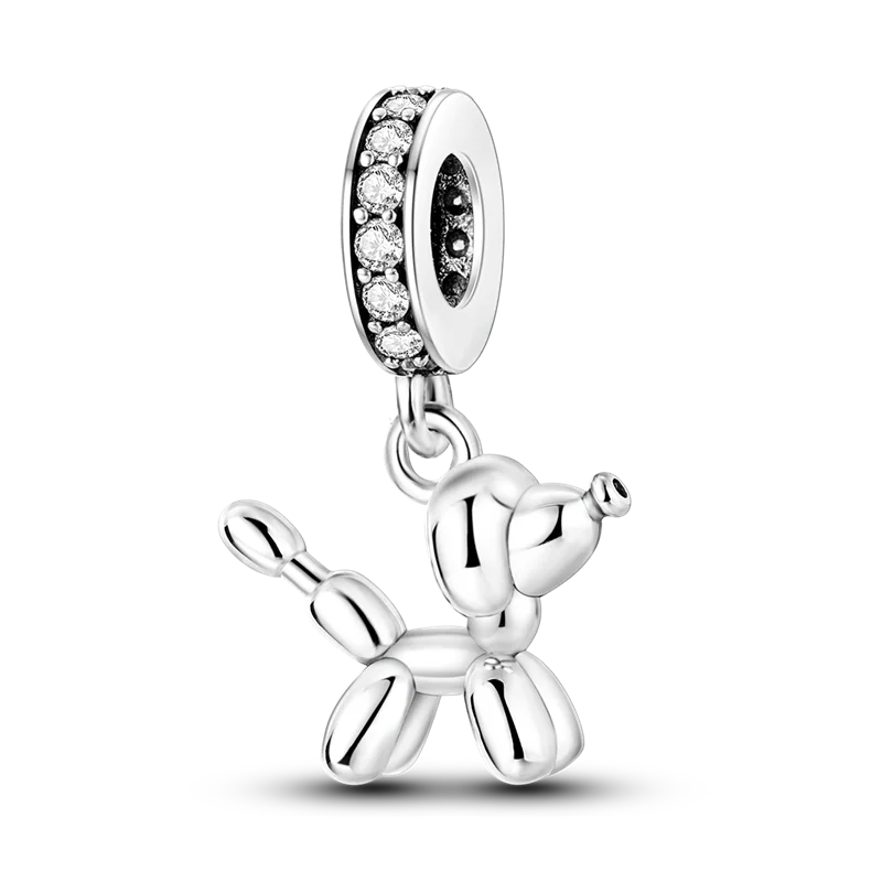 925 Sterling Silver Animal Series Charms | Horse, Squirrel, Elephant, Llama, Snake & Fox Fit Pandora Bracelet Original Jewelry