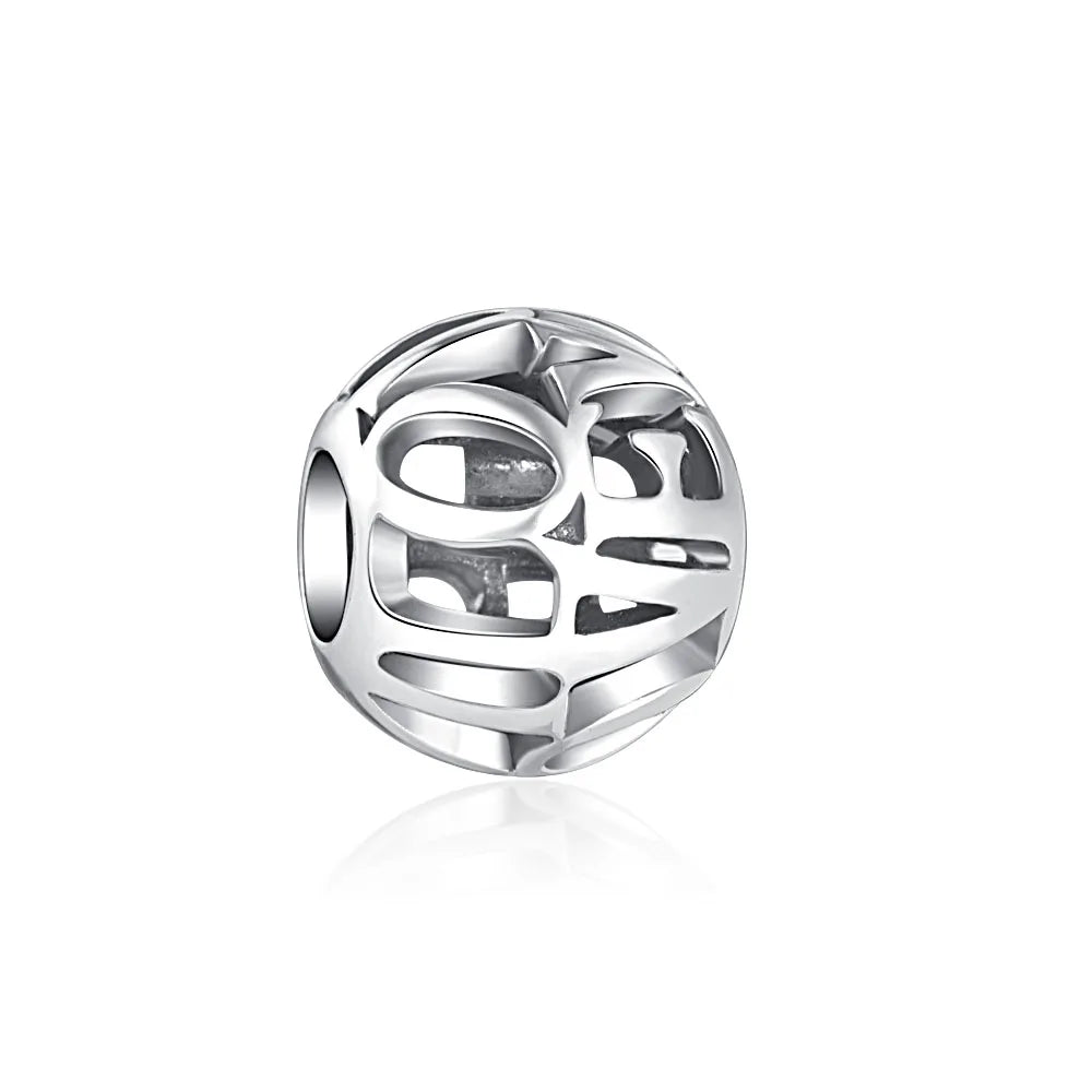 New 925 Sterling Silver Snowman Hedgehog Heart Bead | Fit European Original Bracelet DIY Exquisite Jewelry