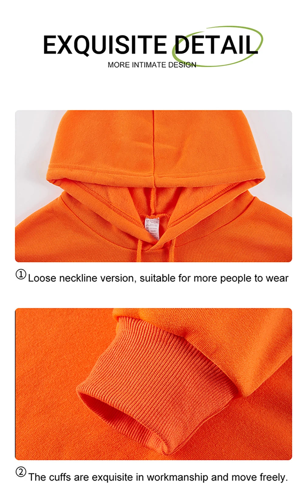 Solid Color Women’s Hoodie | Autumn Casual Fleece Pocket Hoodies | Unisex Streetwear