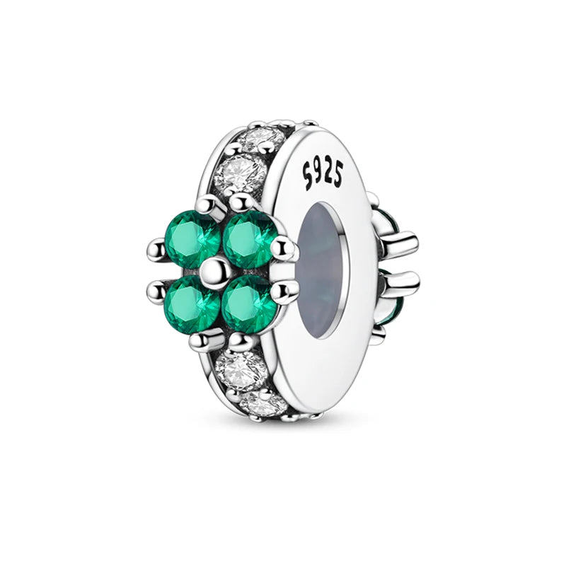 100% 925 Sterling Silver Rainbow Zircon Butterfly & Dragon Charms – DIY Bracelet Beads