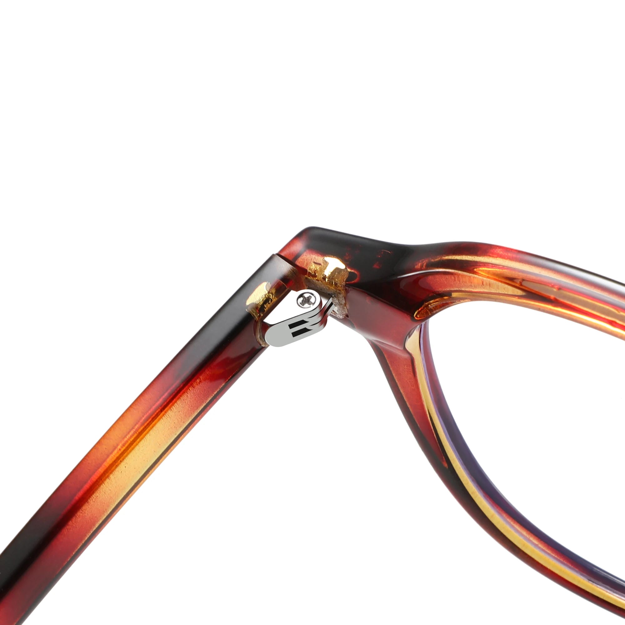 Fashion New Flat Mirror Sunglasses – Women High-End & Men Driving UV400 Metal Square Myopia Glasses