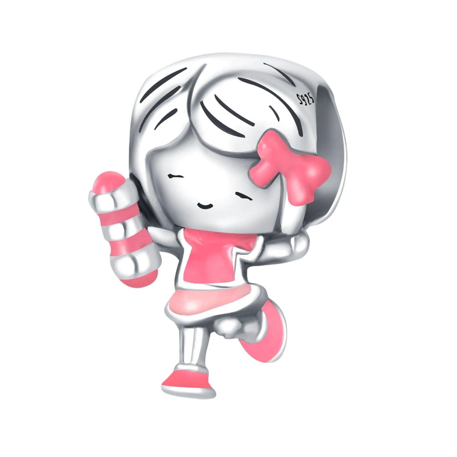 Orstarry 925 Sterling Silver Cartoon Nurse Charm Bead | Cute DIY Bracelet Jewelry Gift for Women