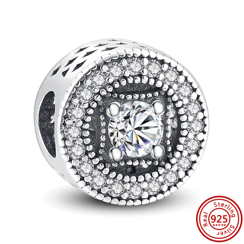 Authentic 925 Sterling Silver Snowflake, Starfish, Shell & Heart Charms | Fit Original Bracelets DIY Women Jewelry