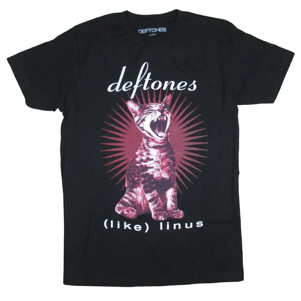 2025 Deftones Singer Band T-Shirt for Men & Women – Hip Hop Rock Short Sleeve Summer Tee 🎸🔥