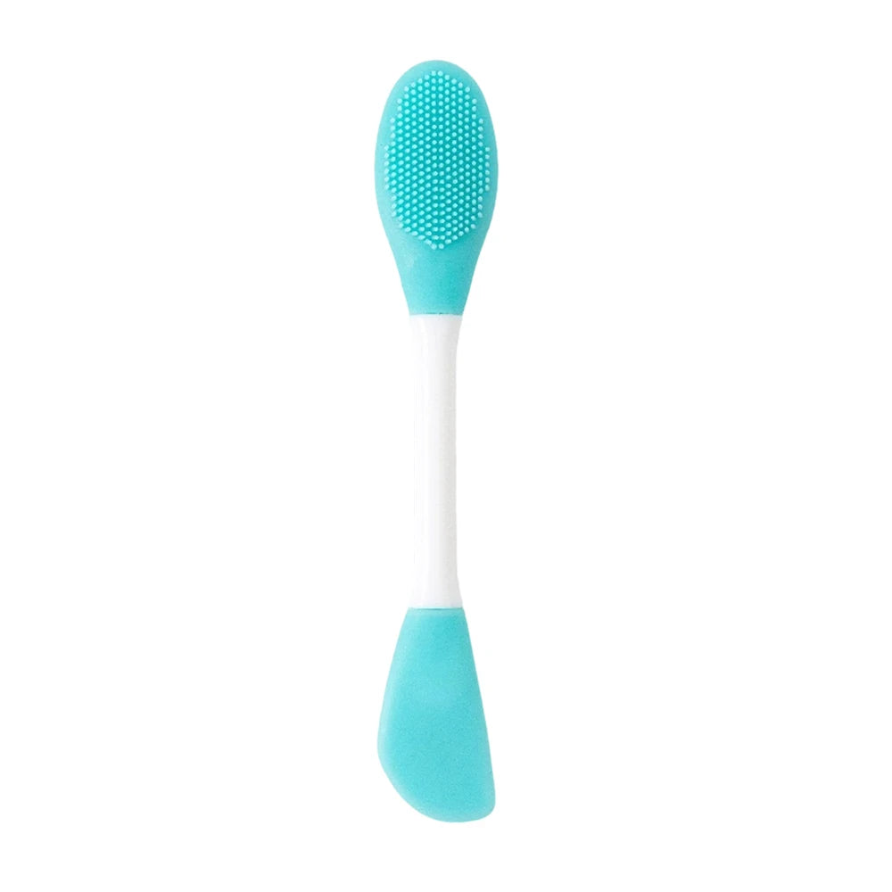 2-in-1 Facial Cleaning Silicone Brush & Mask Applicator – Skincare Spa Wash Tool