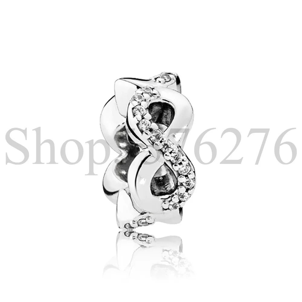 925 Sterling Silver Dazzling Daisy Flower Spacer Charm | Forget Me Not Bead for Women Bracelet DIY Jewelry Gift