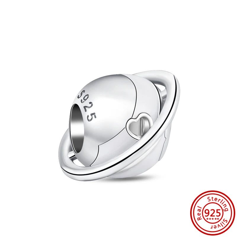 Authentic 925 Sterling Silver Snowflake, Starfish, Shell & Heart Charms | Fit Original Bracelets DIY Women Jewelry