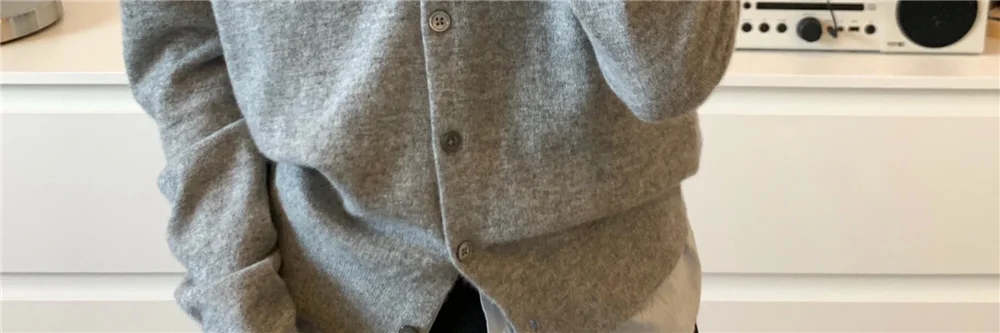 Elegant Knitted Open Cardigan for Women | Slim Fit V-Neck Korean Style Sweater 2025