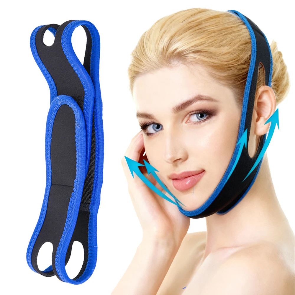 Chin & Cheek Lift Up Belt – Reusable V Line Face Slimming Bandage for Women