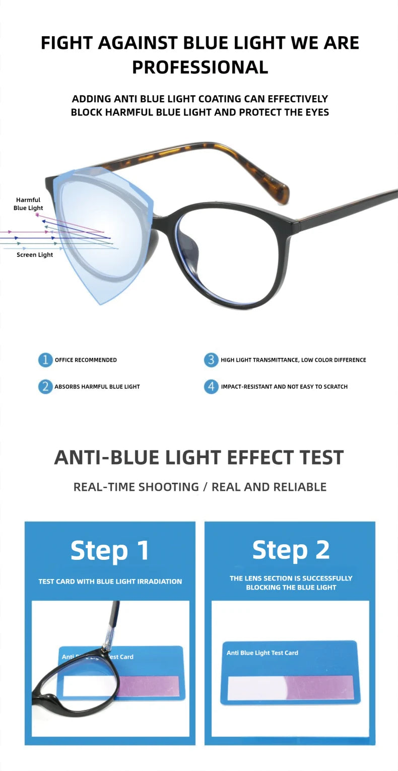 KANSEPT Women’s Grade Glasses – Photochromic Myopia Eyeglasses & Sunglasses | Men & Women Fashion Reading Eyewear