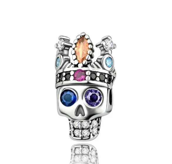 Original 925 Sterling Silver Halloween Charms | Pumpkin, Skull, Witch & Ghost Beads for Earrings, Pendants, Bracelets & Necklaces