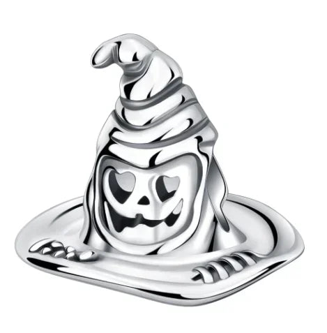 Original 925 Sterling Silver Halloween Charms | Pumpkin, Skull, Witch & Ghost Beads for Earrings, Pendants, Bracelets & Necklaces