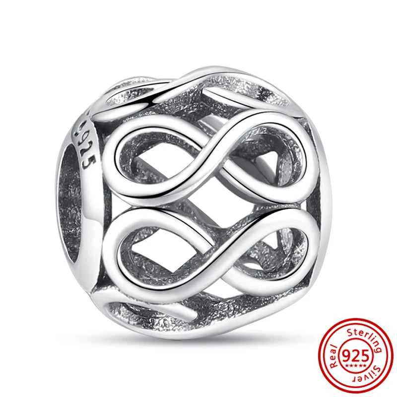 Authentic 925 Sterling Silver Snowflake, Starfish, Shell & Heart Charms | Fit Original Bracelets DIY Women Jewelry