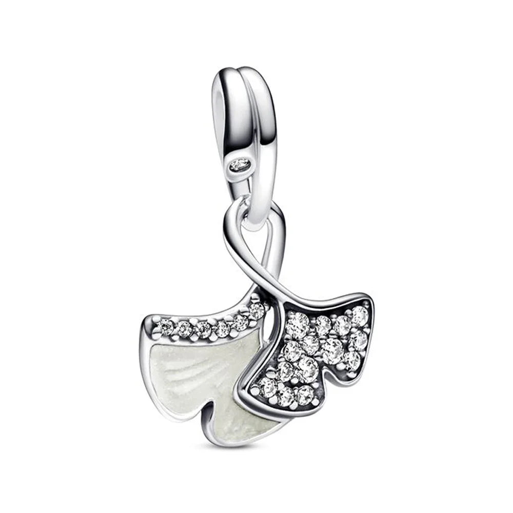 925 Sterling Silver Blue Planet & Dolphin Galaxy Dangle Charm | Women’s Bracelet DIY Jewelry