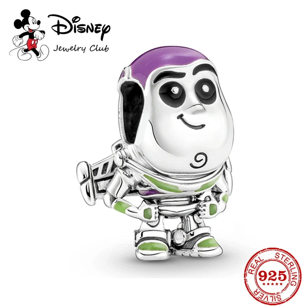 100% 925 Sterling Silver Disney Star Wars Charm Beads – DIY Bracelet Jewelry for Women