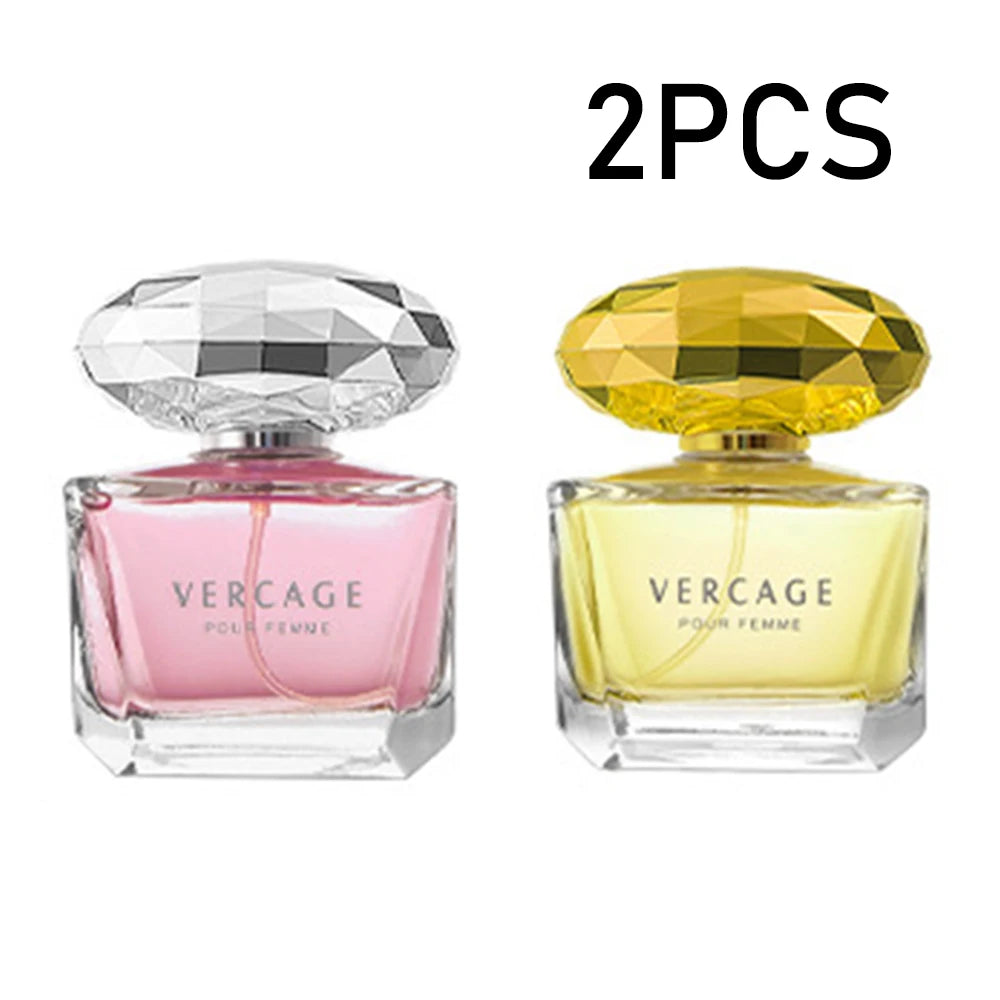 50ML Osmanthus, Peony & Pomegranate Perfume for Women – Crystal Diamond Series | Light, Elegant & Long-Lasting Scent