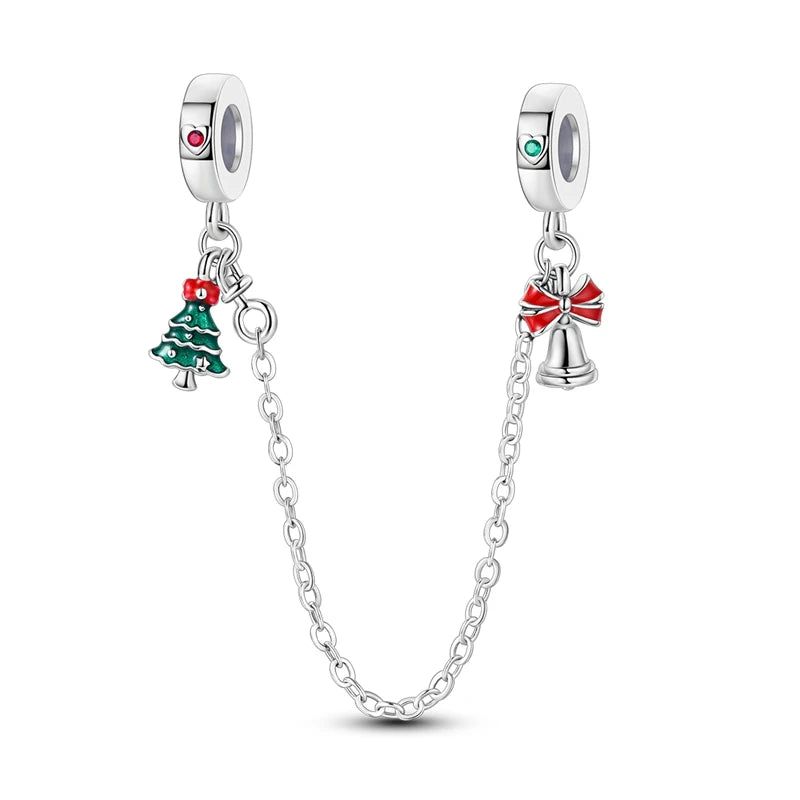 2025 Original 925 Sterling Silver Christmas & Halloween Charms | Santa Claus Snowman Beads Fit Bracelet Pendant Jewelry Gift