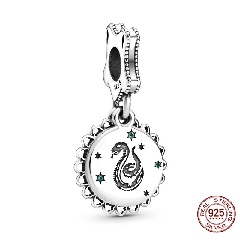 Disney Harry Potter 925 Sterling Silver Charm Bead | Fits Original Bracelet | Women’s DIY Jewelry Gift