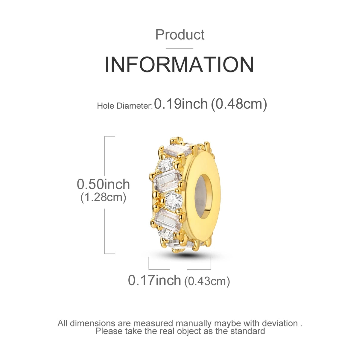 Original 925 Sterling Silver Stopper Bead Clip Charm | Fits Bangle Bracelet DIY Jewelry