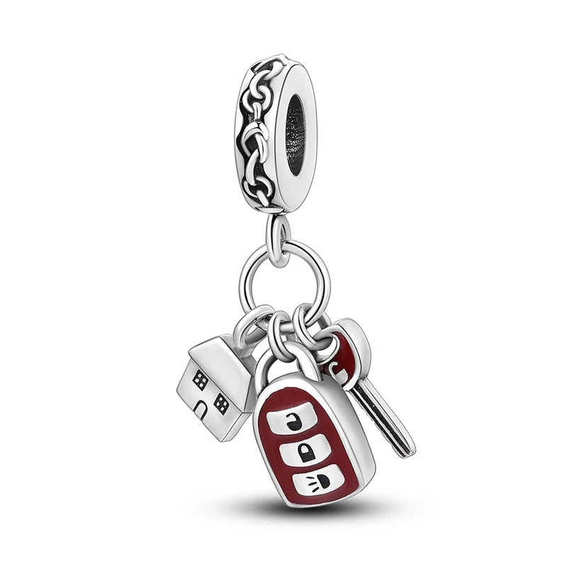 New 925 Sterling Silver Red Series Charm Bead | Original Pendant for Bracelets & Necklaces DIY Jewelry Gift for Women