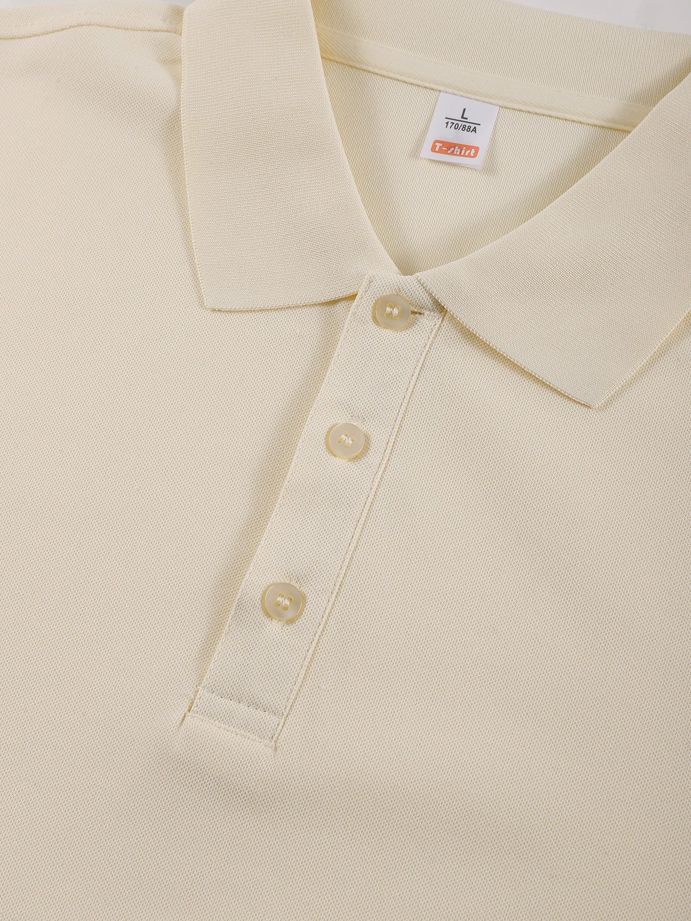 Solid Color Polo T-Shirt for Women | Soft Long Sleeve Lapel Top | Autumn Streetwear Unisex Hip Hop Style