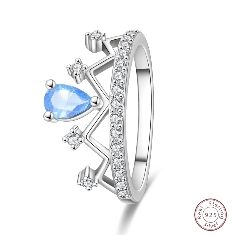 925 Sterling Silver Rings Collection | Bow, Heart, Sun, Moon & Star Zircon Rings for Women Jewelry Gift